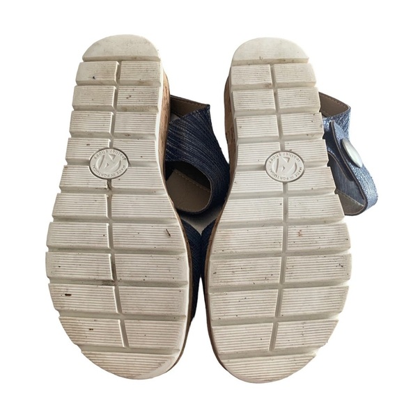 Volks Walker Blue/Silver Velcro Sandal - Picture 8 of 12